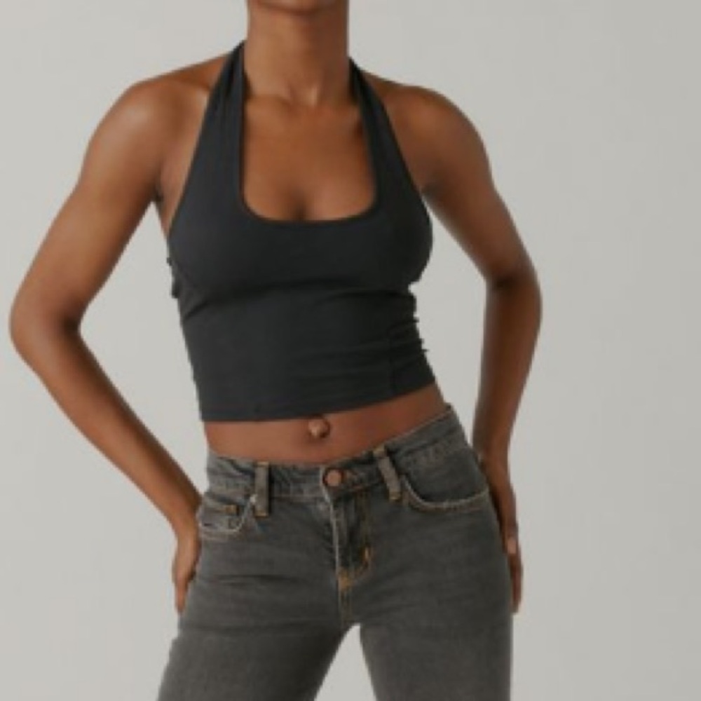 Urban Outfitters Black Halter Top